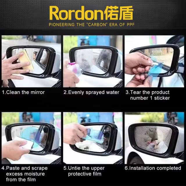 Anti-Fog Rainproof Car Rearview Mirror