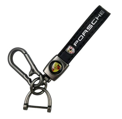 Custom Car Logo Leather Keychain