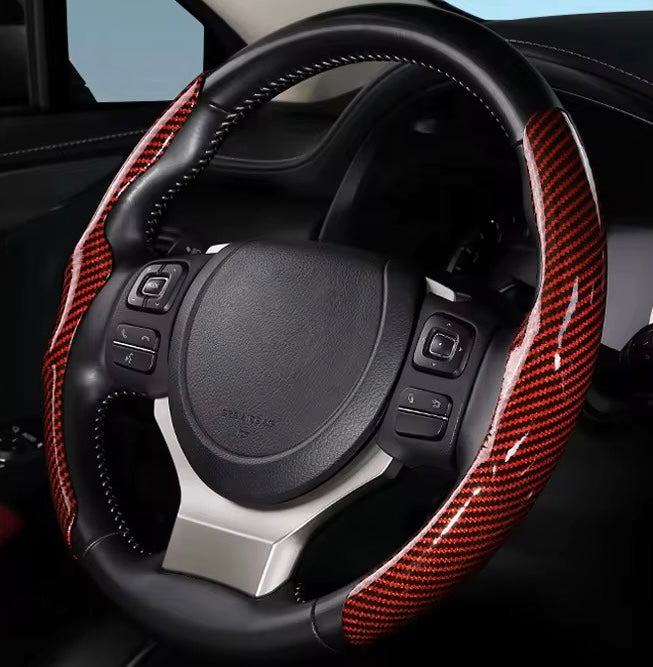 Carbon fiber Steering Wheel Cover