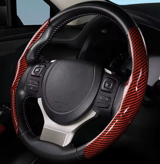 Carbon fiber Steering Wheel Cover