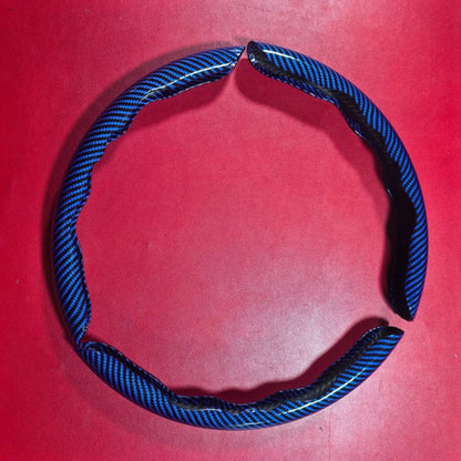3pc Carbon fiber Steering Wheel Cover