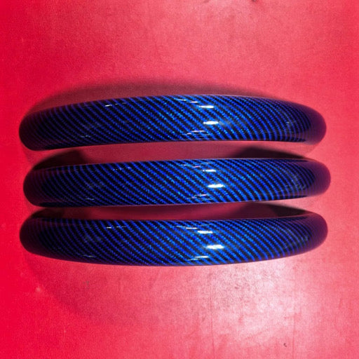 3pc Carbon fiber Steering Wheel Cover