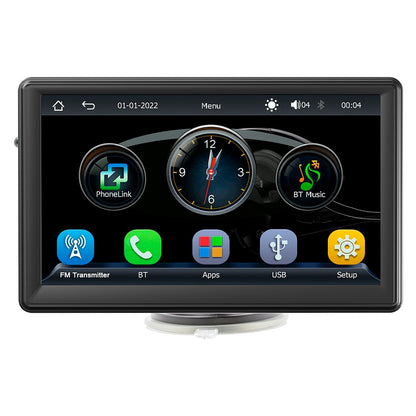 Portable Carplay 7-inch Touch Screen Stereo System