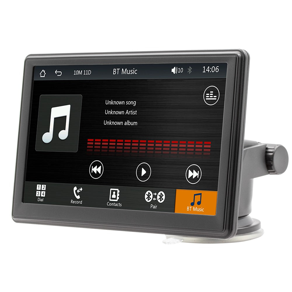 Portable Carplay 7-inch Touch Screen Stereo System