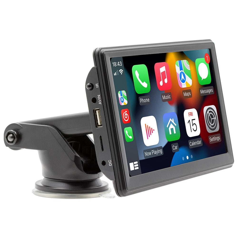 Portable Carplay 7-inch Touch Screen Stereo System
