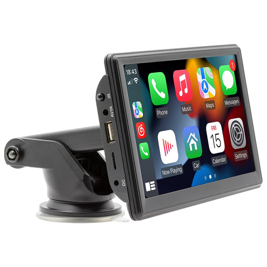 Portable Carplay 7-inch Touch Screen Stereo System
